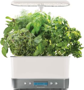 Indoor Fall Gardening In south Florida-aerogarden-harvest