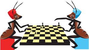 Insects playing chess-insect body-parts and their functions