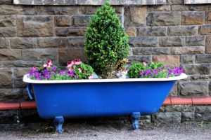 Garden Plants-garden-ideas-recycle-material